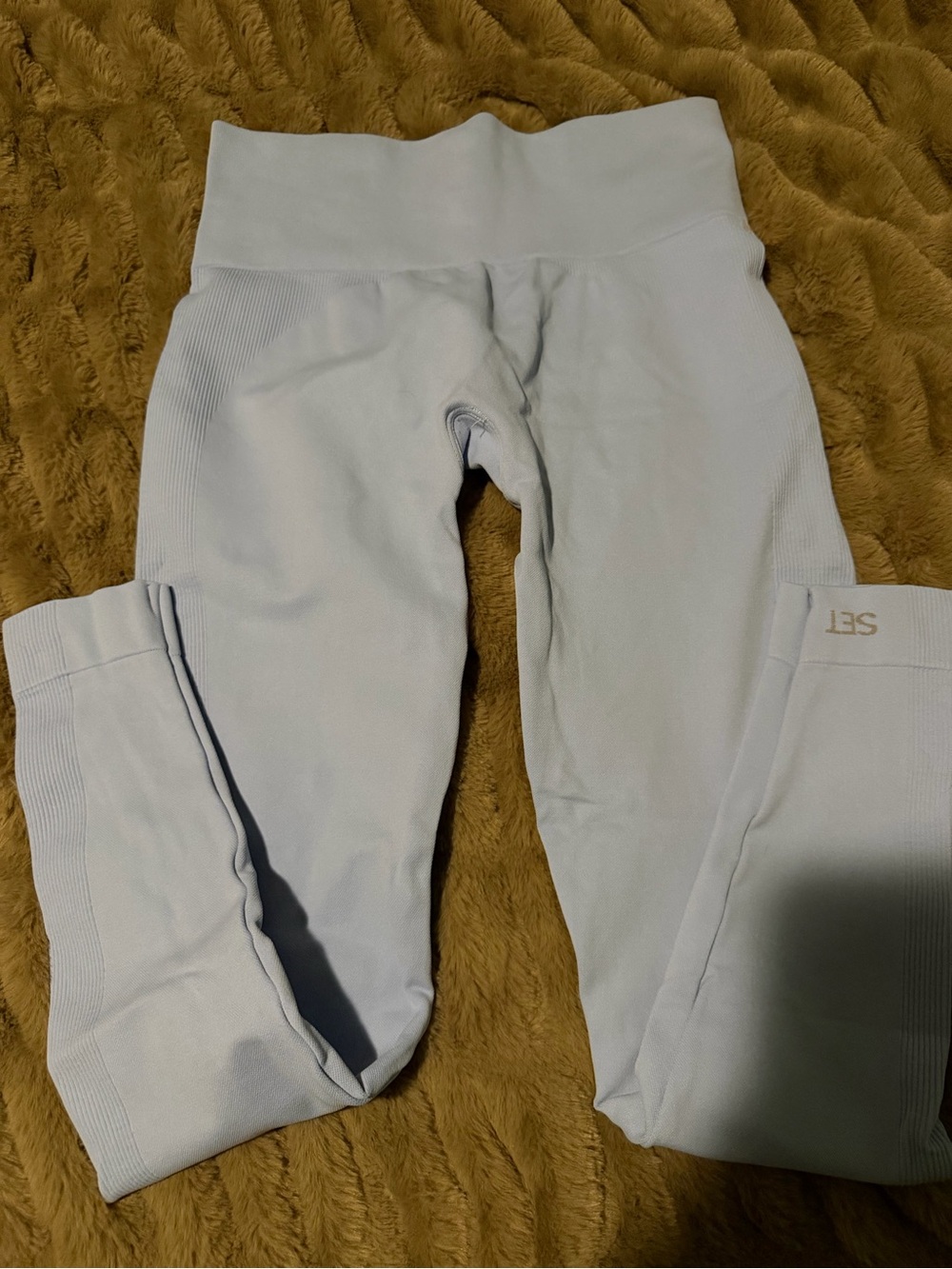 SET Active Kids Light Blue Seamless Leggings